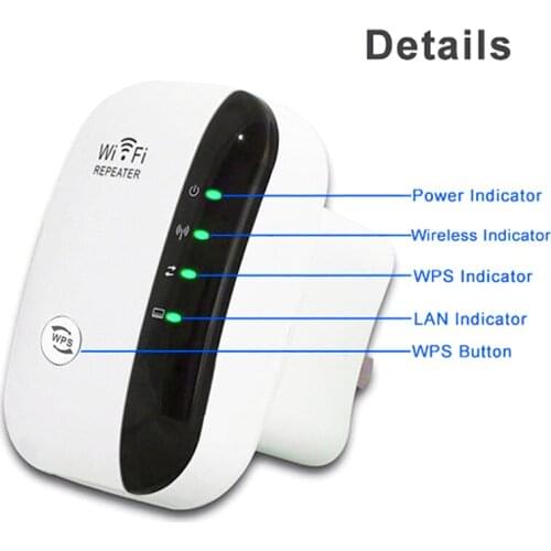 WiFi Range Extender Super Booster 300Mbps Superboost Boost Speed Wireless WiFi Repeater