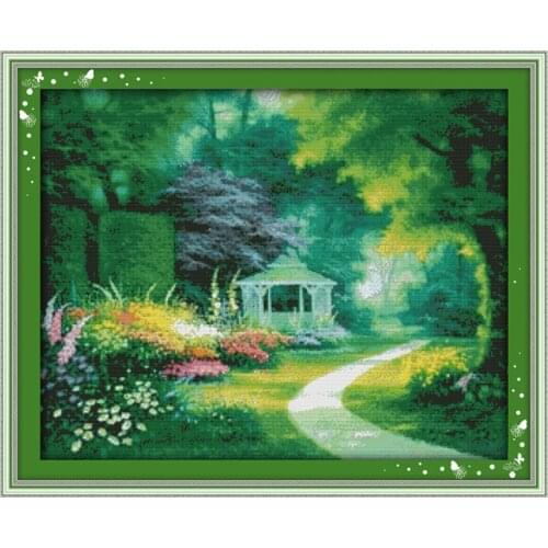 Cross Stitch Kits DIY Landscape Ecological Cotton Thread count Printed cross stitch pattern 11CT 14CTEmbroidery Needlework set