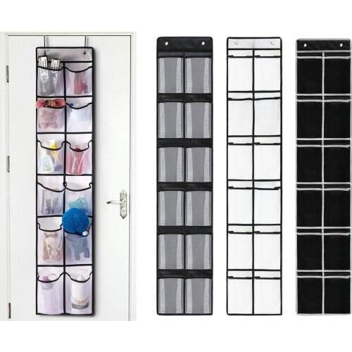 12 Pockets Multi-layer Shoes Hanging Organizer Storage Bag Rack Hanger for Underwears Cosmetics