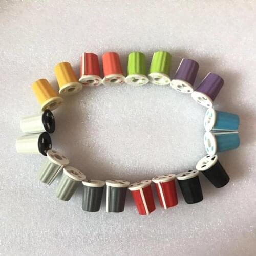 20PCS Replace BLACK EQ Rotary Knob For Pioneer DJ MIXER DJM djm-2000 900 850 750 700 800, - DAA1176 DAA1305 -colorful to chose