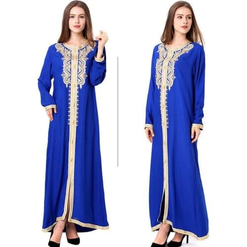 2021 New Eid Kaftan Abaya Dubai Turkey Muslim Fashion Hijab Dress America Islam Clothing Abayas for Women De Moda Musulmana