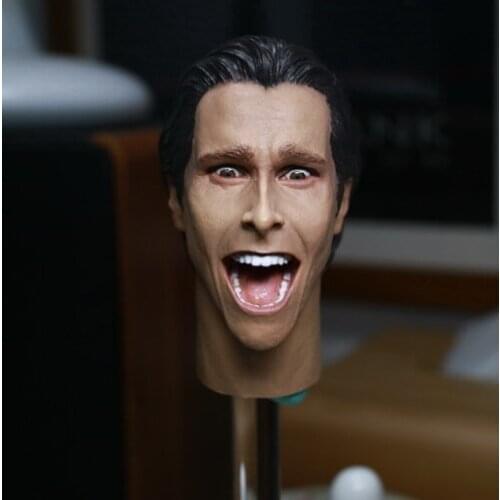 1/6 scale figure accessories American Christian Bale head sculpt for 12" Action figure doll,Not included body and other