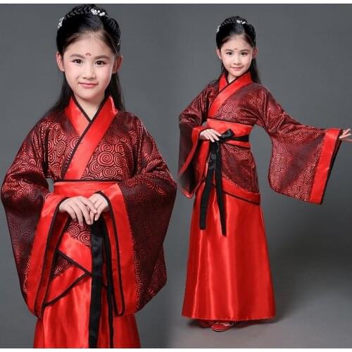 Dames chinoises Kleding Vintage vêtements pour filles Karneval nouvel an Hanfu robe enfant adulte femmes danseur Costume