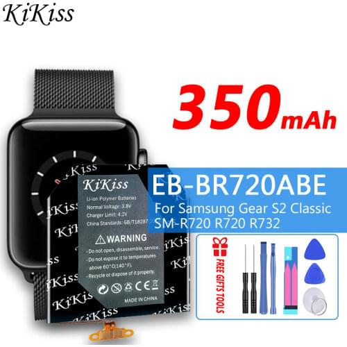 For Samsung Gear S2 classic SM-R720 R720 R732 Smart Watch 350mAh Replacement Battery EB-BR720ABE