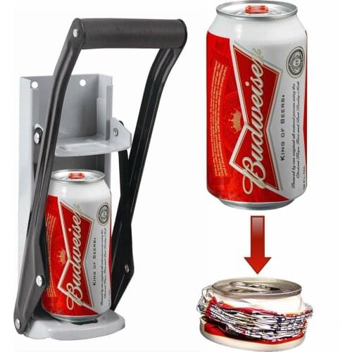 Can Opener Bottle press Multifunctional bottle opener Safety Effortless Openers , for12 oz Beverage Cans Household Bar Tool