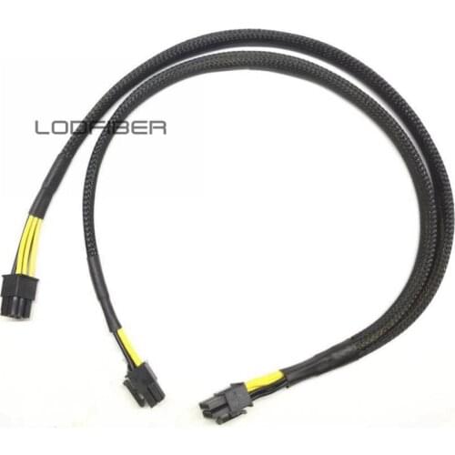 LODFIBER 10pin to 6+6pin Power Adapter Cable for HPE DL380 G9 and GPU 50cm