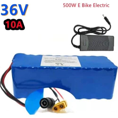 Li-ion Battery 36V 10AH Volt Rechargeable Bicycle 500W E Bike Electric Li-ion battery pack 36v battery electric moped scooter