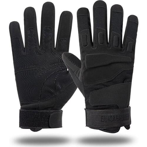 Mens Cycling Gloves Outdoor Training Paintball Airsoft Non-slip Damping Cycling Motocross Protection Gloves