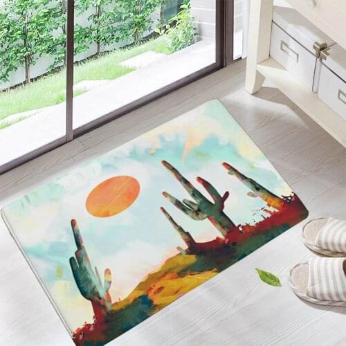 Floor Doormats Living Rooms Anti-slip Carpet for Home Balcony Bedroom Kitchen Bathroom Rug Entrance Door Mat