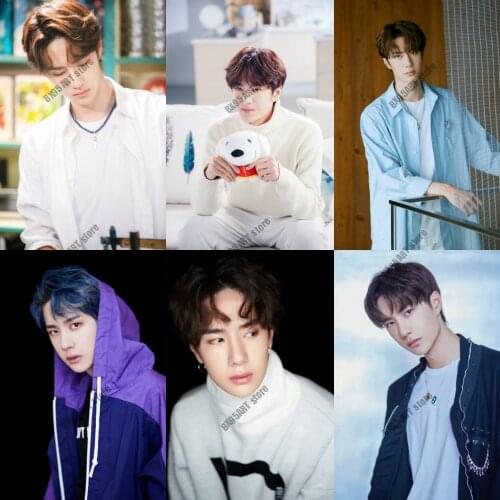 Canvas Painting Wall Art UNIQ Wang Yibo Male Singer Posters and Prints Nordic Home Decoration Pictures for Living Room Decor