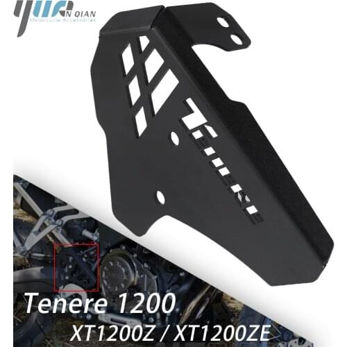 New For YAMAHA Super Tenere 1200 2014-2020 Black Rear Brake Master Cylinder Guard XT1200Z / XT1200ZE Heel Protective Cover Guard