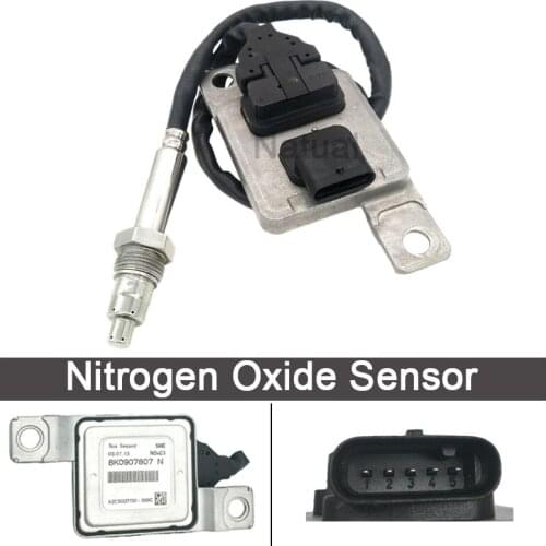 Geniune Nitrogen Oxide Nox Sensor For Audi A4 A5 A6 Q7 VW Touareg 12V 8K0907807N 8K0907807K 8K0907807D 8K0907807F