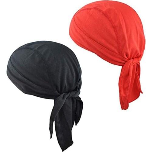 Ciclismo Pirate Hat Sweat Wicking Beanie Cycling Cap Head Scarf Quick-Drying Pirate Hats Running Riding Bandana Headscarf