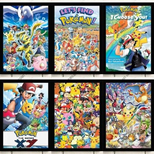 Full Round/square Diamond Painting Cartoon Anime Elf Embroidery Diamond Mosaic Wall Art Cross Stitch Kits Kids Room Decoration