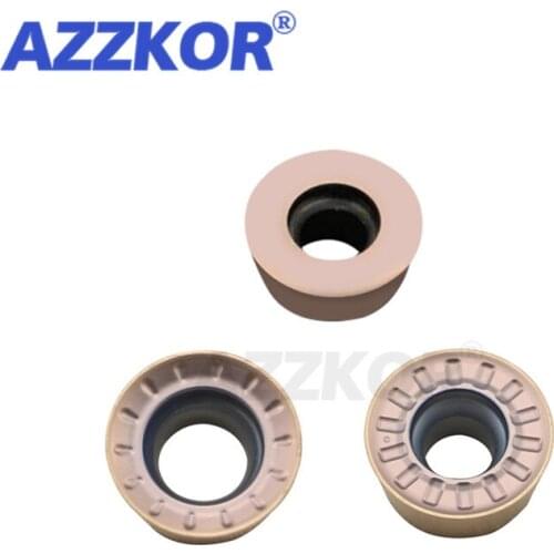 RPMT RPMW NT1919 External Turning Tools Round Inserts CNC Center Lathe For Stainless Steel Iron Material AZZKOR Carbide Blades