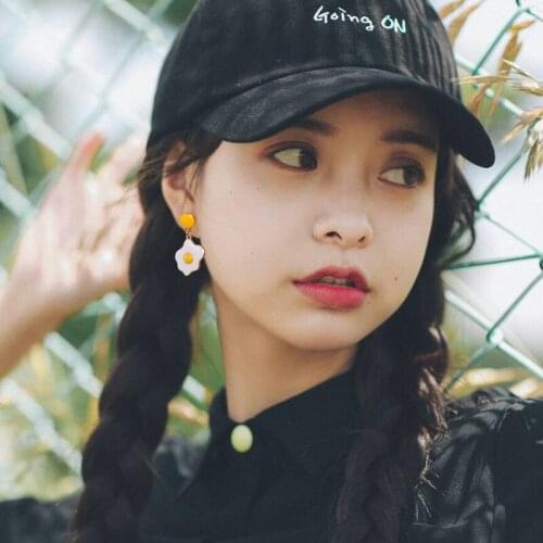 Fashion Statement Egg Earrings 2020 Gold Geometric Cute Earrings For Women Hanging Dangle Earring Earring Jewelry Wholesale