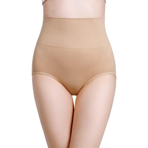 Japanese and Korean design 3D hot sale massage hive warm palace honeycomb tummy hip seamless ladies triangle briefs