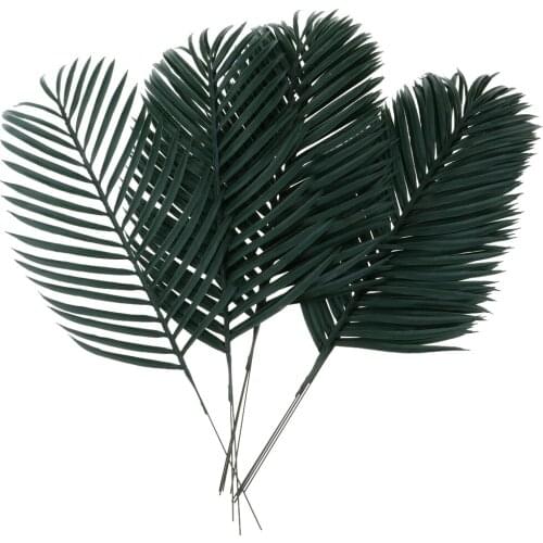 12Pcs Creative Artificial Simulation Cycas Leaves Garden Decor