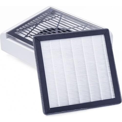 40W Nail Dust Collector Filter Manicure Machine 858-13 Original Accessories Sn Plate Suction Nail Vacuum Cleaner 1Pcs