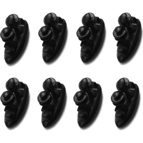 8 Pcs Car Charger Line Buckle Clamp Headphone / USB Cable Car Clip Plastic Car Accessories for Buick Regal Lacrosse Excelle