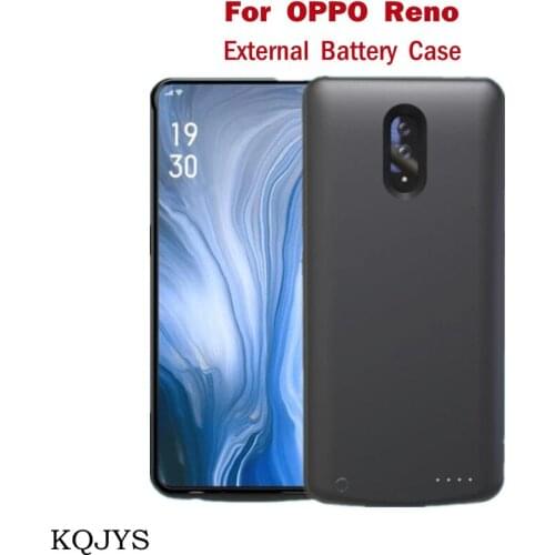 6500mAh Portable Battery Charger Cover For OPPO Reno Battery Case External PowerBank Smart Charging Power Case For OPPO Reno