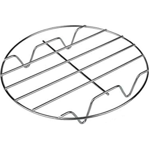 Cooking Rack Round 304 Stainless Steel Baking And Cooling Steaming Rack W Stand Cookware Microwave Rack Stoommandje Instant