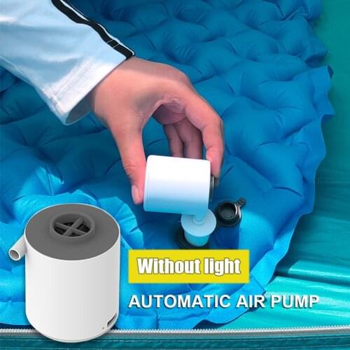 180L/Min Mini Portable Electric Air Pump Inflate/Deflate Ultralight USB Rechargeable Outdoor Air mattress Pump Extremely Mute