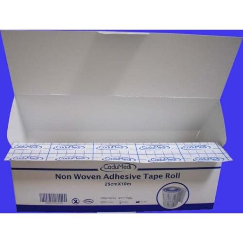 1rolls 25cm*10m No air sensitive medical non-woven tape wound plaster cloth adhesive applicator Chinese medicine patch shear