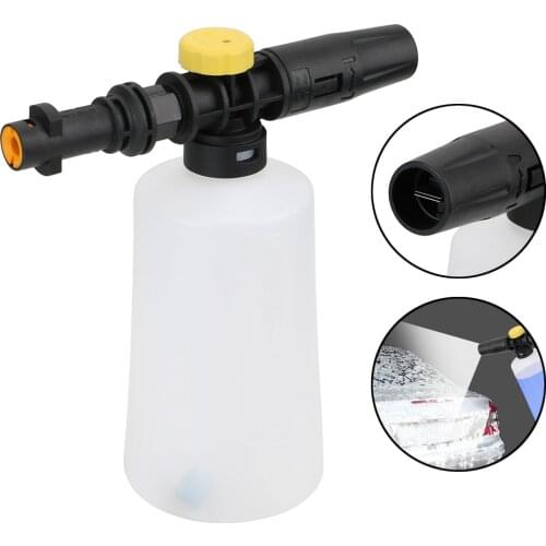 LEEPEE Snow Foam Lance Adjustable Sprayer Nozzle High Pressure Washers 750ML For Karcher K2 K3 K4 K5 K6 Car Soap Foam Generator