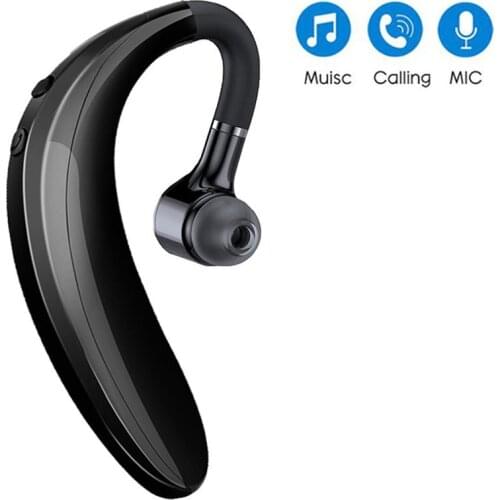 Bluetooth-compatible 5.0 Wireless Earphone Business Stereo Single Earbud With Mic HiFi Headphone Sport Earbud for xiaomi