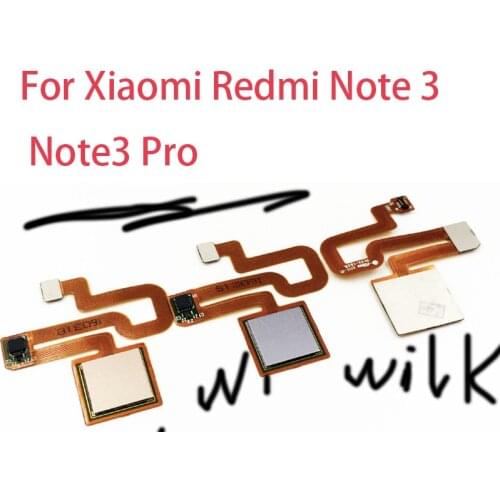 NEW Home Finger Reader Fingerprint Reader Touch ID Sensor Return Key Home Button Flex Cable For Xiaomi Redmi Note 3 / Note3 Pro