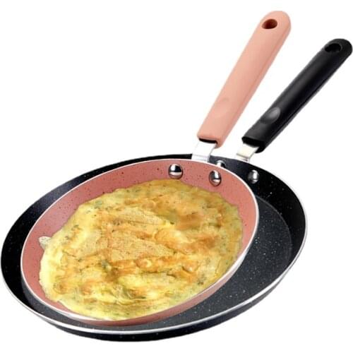 8-inch Pizza Pan Pancake Pan Non-stick Pan 6-inch Melaleuca Cake Banji Steak Pan Induction Cooker Omelet Pan Kitchen Pan