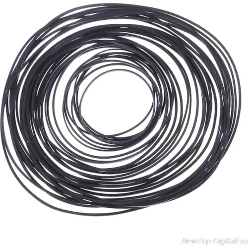 0.5mm 60Pcs 40-100mm Mix Cassette Tape Machine Square Belt Universal D24 20 Dropshipping