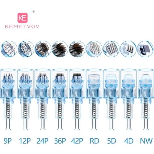 10/30/50 pieces of Derma tool bayonet syringe for Dr pen X5 Nano/9 needles/12 needles/36 needles/42 needles and micro needles