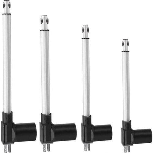 12V/ 24V 25mm-1000mm Speed 30mm/s Linear Actuator, Electric Linear Actuator, Thrust 500N/50KG/ TV Lift Customized Stroke