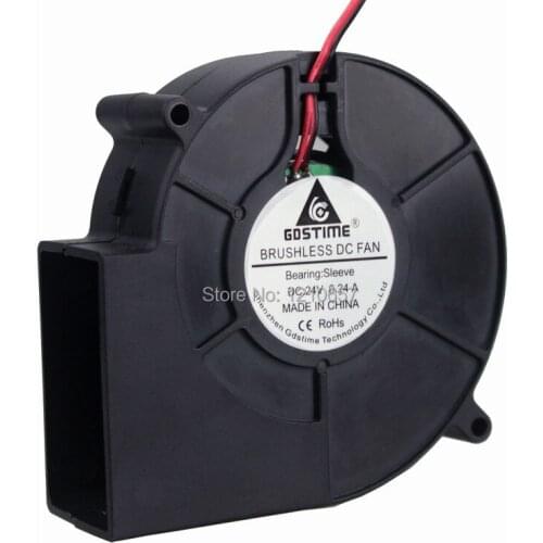 5PCS LOT Gdstime DC 24V 2Pin 9733S 97x33mm 97mm Cooling Motor Blower Fan