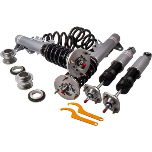 4pcs Shock Absorber For BMW E36 3 Series 91-98 318i 318is 318ic 320i 323i 323ic Coupe Sedan 92-98 Adj. Damper Height Coilover