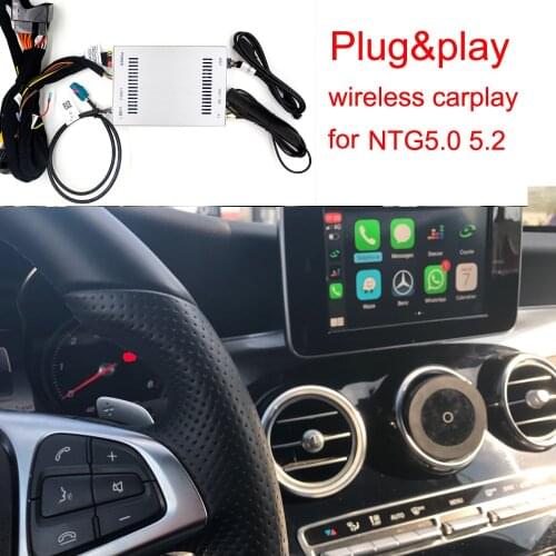 CarPlay Wireless for Mercedes Benz C-Class W205 & GLC 2015-2018 NTG5.0 NTG5.2 Android Auto Mirror Link AirPlay