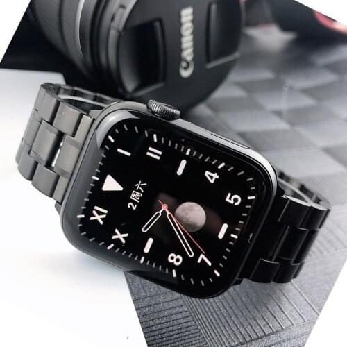 Correa for iwatch apple watch 5 band 44mm 40mm strap Series 4 3 2 1 Stainless Steel watchband bracelet 38mm 42mm bands pulseira