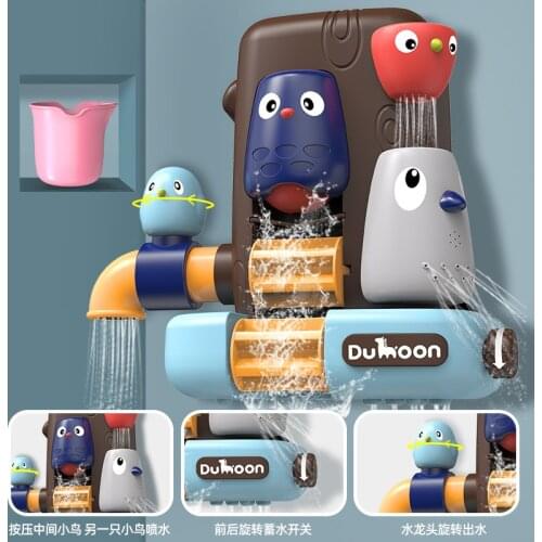 Bath Toys Pipeline Water Spray Shower Game Elephant Bath Baby Toy For Children Swimming Bathroom Bathing Shower Kids Toy 3 Years