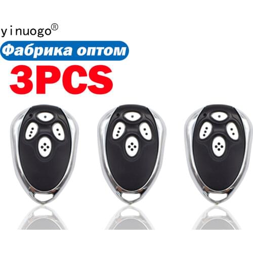 3PCS Gate control Alutech AN-Motors AT-4 Garage Door Motor Wireless Transmitter AT-4 4channel 433MHz control panel for barrier