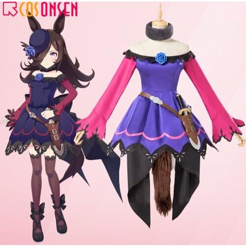 Uma Musume Pretty Derby Rice shower Cosplay Costume COSPLAYONSEN Rice Secondary Outfits Stage Uniform Full Set