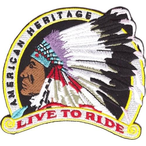 New embroidered cloth with back glue cloth label clothing accessories computer embroidery sample processing can be customized lo