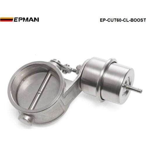 NEW Boost Activated Exhaust Cutout / Dump 60MM Close Style Pressure: about 1 BAR AF-CUT60-CL-BOOST