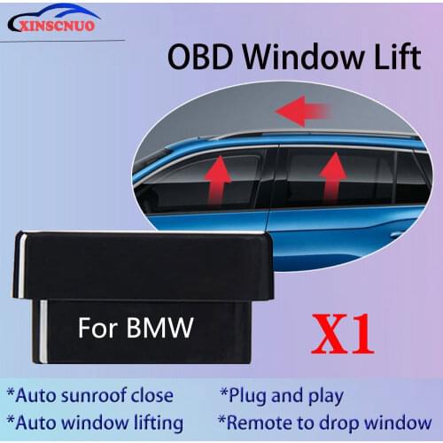 OBD Auto Car Windows Closer lift For BMW X1 2017 2018 2019 Vehicle Glass Door Sunroof Opening Closing Module System