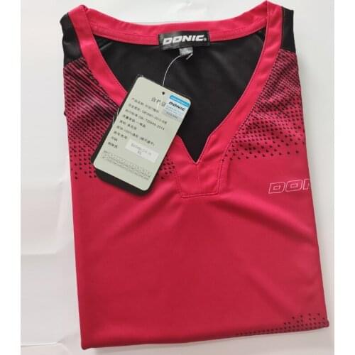 DONIC Table tennis clothes sportswear quick dry short sleeve t-shirts ping pong Badminton Sport Jerseys for women tops