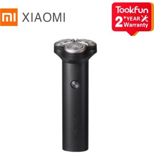Original Xiaomi Electric Shaver S300 Portable Flex Razor 3 Head Shaving IPX7 waterproof Washable Beard Trimmer trimer Cutter