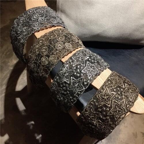 Korea High Quality Yarn Weaving Lace Hair Accessories For Girls Hair Band Hair Bows Flower Hairband Crown Headbands For Women