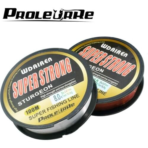 Proleurre Brand Lines Special sales High Quality 100M Fishing Line Japan Super Strong Nylon Series Monofilament Fishing Lines
