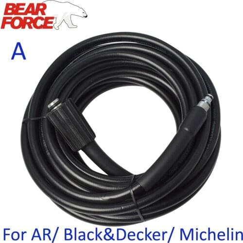 6~10m High Pressure Water Cleaning Hose Pipe Cord Pressure Washer Hose for AR Blue Michelin Black & Decker Makita MAC Allister
